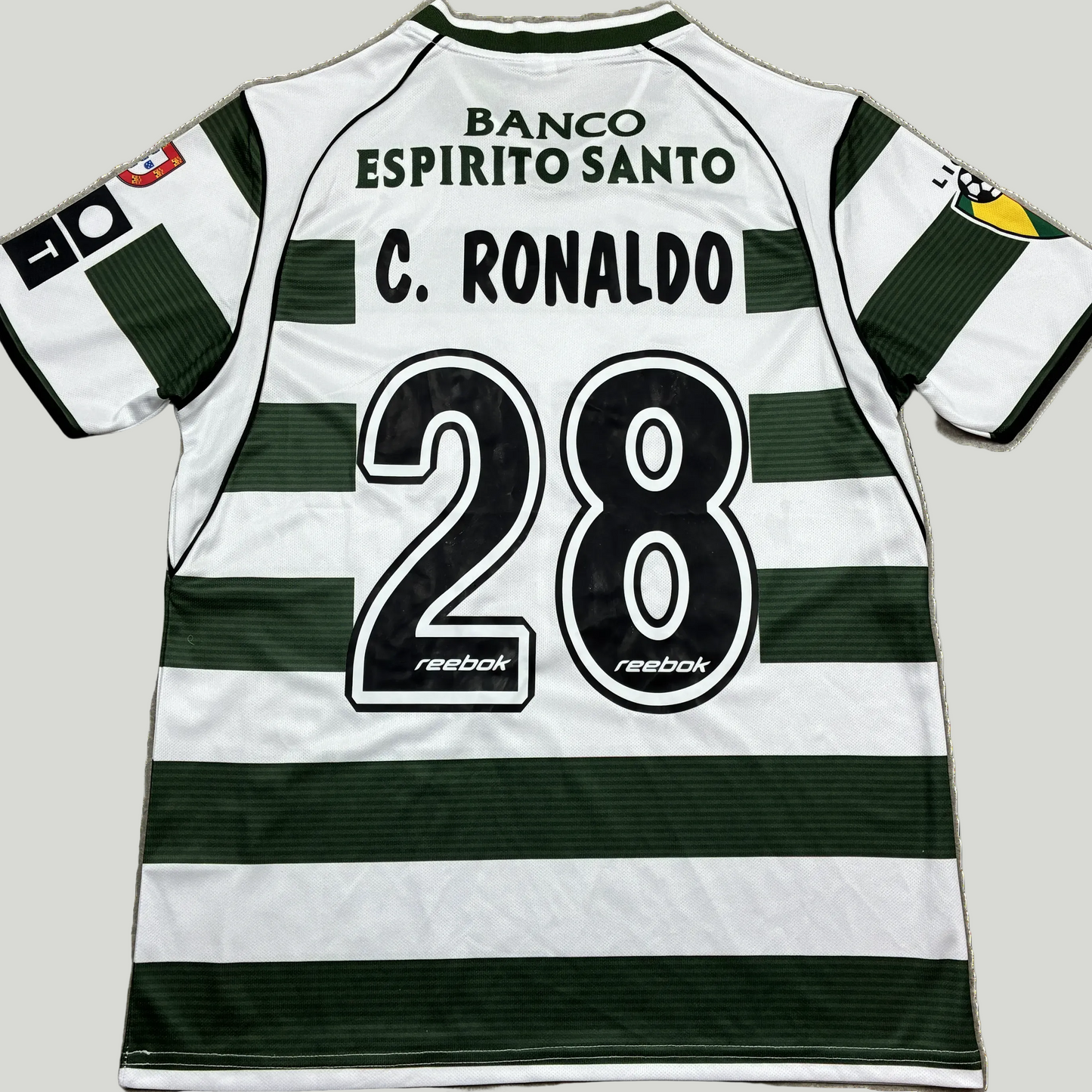 Sporting Lissabon Ronaldo Trikot Kurzärmelig